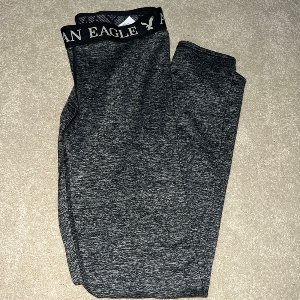 american eagle fleece lined leggings